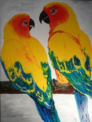 Yellow Parrots